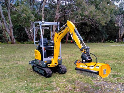 mulchers for small excavators